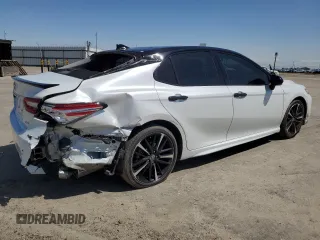 2020 Toyota Camry XSE with VIN 4T1K61AK4LU384743, listed as a Copart auction lot 51706605 with 79,864 mi miles and Salvage Title. Bid and sale history available at DreamBid. Image 3.