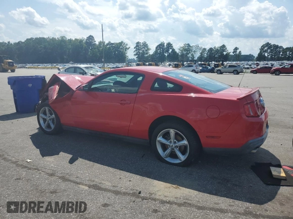 2010 Ford Mustang GT with VIN 1ZVBP8CH7A5119542, listed as a Copart auction lot 64825195 with 45,211 mi miles and Clean title. Bid and sale history available at DreamBid. Image 2.