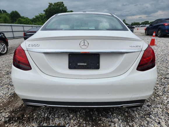 2019 Mercedes-Benz C 300 with VIN 55SWF8EB7KU309453, listed as a Copart auction lot 60750895 with Not provided miles and Salvage title. Bid and sale history available at DreamBid. Image 6.