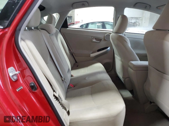2011 Toyota Prius I z VIN JTDKN3DU6B5313570, wystawiony jako Copart lot #60066445 z przebiegiem 202 296 mil mil oraz Czysty tytuł • Clean title. Historia ofert i sprzedaży dostępna na DreamBid. Obrazek 10.
