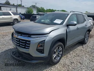 2025 Chevrolet Equinox FWD LT with VIN 3GNAXHEG6SL216940, listed as a IAAI auction lot 42087478 with 8,677 mi miles. Bid and sale history available at carsss.com. Image 17.