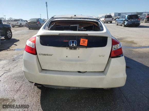 2012 Honda Crosstour EX with VIN 5J6TF1H31CL002465, listed as a Copart auction lot 81932774 with 123,332 mi miles and Non Repairable. Bid and sale history available at carsss.com. Image 6.