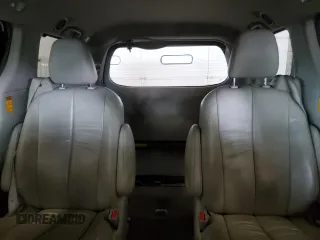 2013 Toyota Sienna XLE with VIN 5TDDK3DC9DS070424, listed as a Copart auction lot 61406715 with 193,583 mi miles and Salvage title. Bid and sale history available at DreamBid. Image 10.