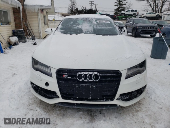 2015 Audi S7 z VIN WAUW2AFC3FN014284, wystawiony jako Copart lot #42491925 z przebiegiem Nie podano mil oraz Szkoda całkowita • Salvage title. Historia ofert i sprzedaży dostępna na DreamBid. Obrazek 5.