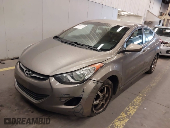 2011 Hyundai Elantra GLS with VIN 5NPDH4AE3BH058525, listed as a IAAI auction lot 41841689 with 138,853 mi miles. Bid and sale history available at carsss.com. Image 2.