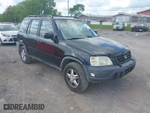 1998 Honda CR-V EX with VIN JHLRD1860WC055116, listed as a IAAI auction lot 42106613 with 278,628 mi miles. Bid and sale history available at carsss.com. Image 1.