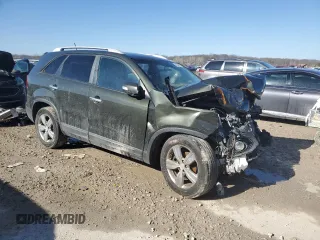 2013 Kia Sorento EX with VIN 5XYKU3A29DG327429, listed as a Copart auction lot 44034675 with Not Provided miles and Salvage Title. Bid and sale history available at carsss.com. Image 4.
