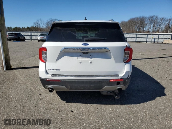 2024 Ford Explorer Limited with VIN 1FMSK7FH1RGA29645, listed as a Copart auction lot 49865725 with 30,464 mi miles and Salvage Title. Bid and sale history available at carsss.com. Image 6.