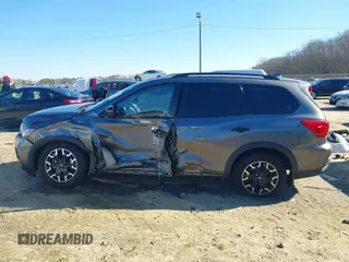 2019 Nissan Pathfinder SL with VIN 5N1DR2MN1KC632477, listed as a IAAI auction lot 41380902 with 81,849 mi miles and . Bid and sale history available at DreamBid. Image 14.