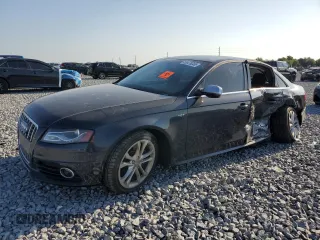 2012 Audi S4 Premium Plus with VIN WAUBGAFL2CA073992, listed as a Copart auction lot 53478355 with 116,406 mi miles and Salvage Title. Bid and sale history available at carsss.com. Image 1.