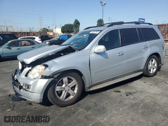 2008 Mercedes-Benz GL-Class 4.6L with VIN 4JGBF71E08A367413, listed as a Copart auction lot 76382704 with 149,022 mi miles and Salvage Title. Bid and sale history available at carsss.com. Image 1.