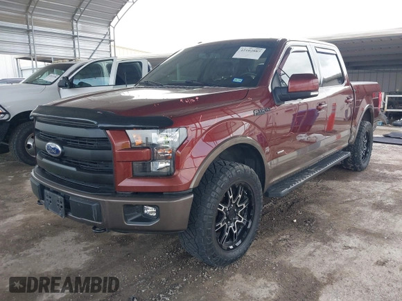 2015 Ford F-150 XLT with VIN 1FTEW1EG9FKE15735, listed as a IAAI auction lot 42102887 with 182,194 mi miles and . Bid and sale history available at DreamBid. Image 2.
