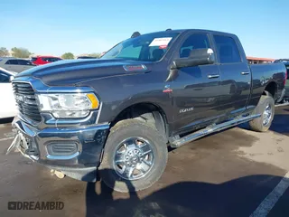 2019 Ram 2500 Big Horn with VIN 3C6UR5DL3KG519364, listed as a IAAI auction lot 41582163 with 21,881 mi miles. Bid and sale history available at carsss.com. Image 18.