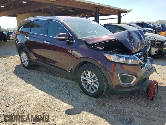 2018 Kia Sorento LX with VIN 5XYPGDA31JG415446, listed as a Copart auction lot 50805425 with 109,842 mi miles and Salvage Title. Bid and sale history available at carsss.com. Image 4.