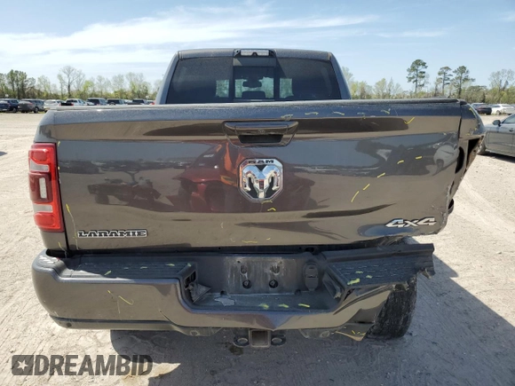 2019 Ram 2500 Laramie with VIN 3C6UR5FL5KG652706, listed as a Copart auction lot 48229915 with 83,245 mi miles and Salvage Title. Bid and sale history available at carsss.com. Image 6.