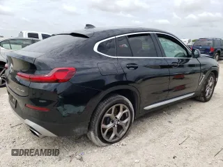 2022 BMW X4 xDrive30i with VIN 5UX33DT09N9J72228, listed as a Copart auction lot 57363773 with 0 mi miles. Bid and sale history available at carsss.com. Image 3.