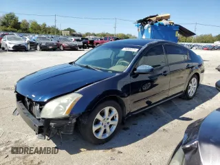 2007 Nissan Maxima 3.5 SE with VIN 1N4BA41E37C856866, listed as a Copart auction lot 74305374 with 157,496 mi miles and Salvage Title. Bid and sale history available at carsss.com. Image 1.