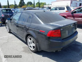 2004 Acura TL with VIN 19UUA662X4A005122, listed as a IAAI auction lot 42100078 with 174,742 mi miles. Bid and sale history available at carsss.com. Image 3.