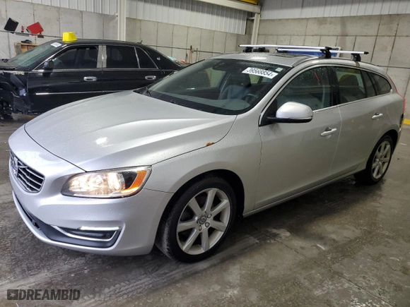 2016 Volvo V60 T5 Drive-E Premier with VIN YV140MEK4G1312954, listed as a Copart auction lot 39568854 with 74,481 mi miles. Bid and sale history available at carsss.com. Image 1.