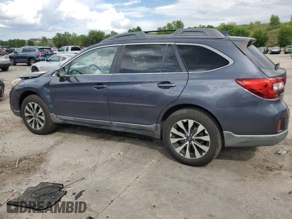 2017 Subaru Outback Limited with VIN 4S4BSANC7H3259392, listed as a Copart auction lot 59525505 with 93,210 mi miles and Salvage title. Bid and sale history available at DreamBid. Image 2.