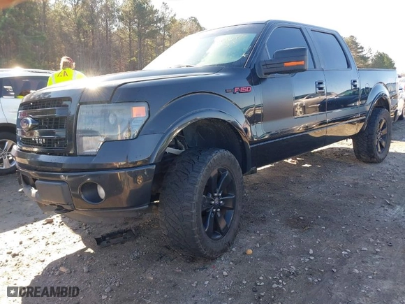 2013 Ford F-150 XL with VIN 1FTFW1EF8DFB01589, listed as a IAAI auction lot 41546455 with 157,255 mi miles. Bid and sale history available at carsss.com. Image 2.