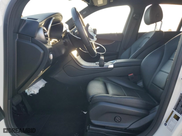 2021 Mercedes-Benz GLC with VIN W1N0G8DB5MV286225, listed as a Copart auction lot 46739585 with 20,386 mi miles and Salvage Title. Bid and sale history available at carsss.com. Image 7.