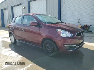 2019 Mitsubishi Mirage ES z VIN ML32A3HJ1KH004957, wystawiony jako Copart lot #53801775 z przebiegiem 56 068 mil mil oraz Szkoda całkowita • Salvage title. Historia ofert i sprzedaży dostępna na DreamBid. Obrazek 4.