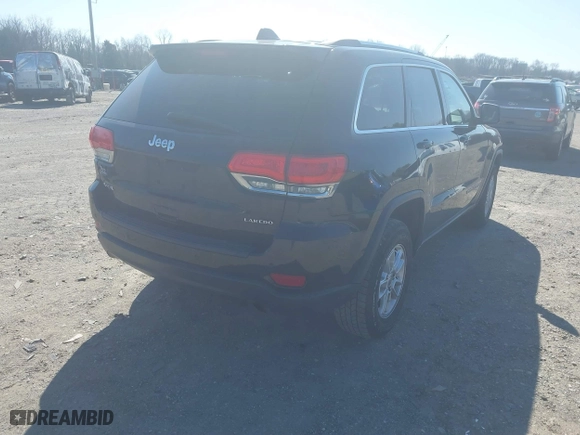 2018 Jeep Grand Cherokee Laredo E with VIN 1C4RJFAG4JC267676, listed as a IAAI auction lot 41757745 with 108,123 mi miles. Bid and sale history available at carsss.com. Image 4.