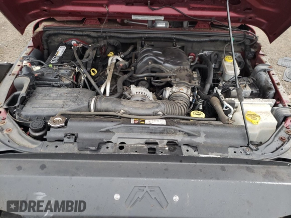 2012 Jeep Wrangler Unlimited Sport with VIN 1C4BJWDG6CL234419, listed as a Copart auction lot 62284825 with 66,649 mi miles and Salvage title. Bid and sale history available at DreamBid. Image 11.