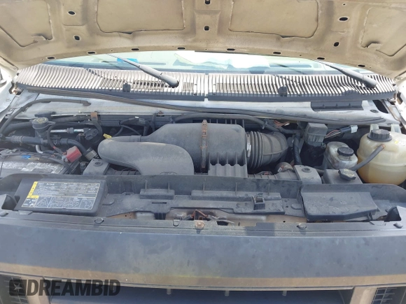 2008 Ford Econoline Cargo Commercial with VIN 1FTSE34L48DA90791, listed as a IAAI auction lot 42221268 with 268,744 mi miles and . Bid and sale history available at DreamBid. Image 10.