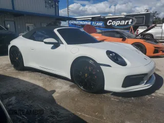 2024 Porsche 911 Carrera S with VIN WP0CB2A98RS245159, listed as a Copart auction lot 75087784 with 0 mi miles and Non Repairable. Bid and sale history available at carsss.com. Image 4.