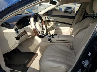 2019 Mercedes-Benz S 560 with VIN WDDUG8GB8KA483873, listed as a Copart auction lot 83876344 with 69,220 mi miles and Salvage Title. Bid and sale history available at DreamBid. Image 7.