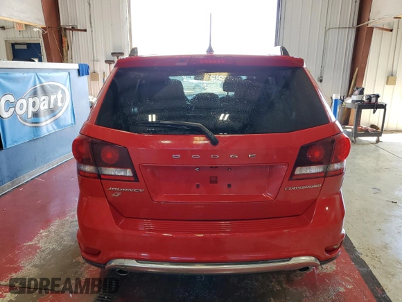 2018 Dodge Journey Crossroad z VIN 3C4PDDGG7JT504126, wystawiony jako Copart lot #55911855 z przebiegiem 107 564 mil mil oraz Szkoda całkowita • Salvage title. Historia ofert i sprzedaży dostępna na DreamBid. Obrazek 6.