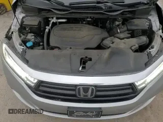 2021 Honda Odyssey EX-L with VIN 5FNRL6H78MB026744, listed as a Copart auction lot 88695565 with 72,441 mi miles and Salvage title. Bid and sale history available at DreamBid. Image 16.