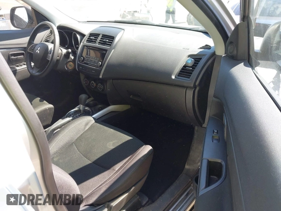 2014 Mitsubishi Outlander Sport ES with VIN 4A4AP3AUXEE003879, listed as a IAAI auction lot 41862379 with 65,297 mi miles. Bid and sale history available at carsss.com. Image 5.