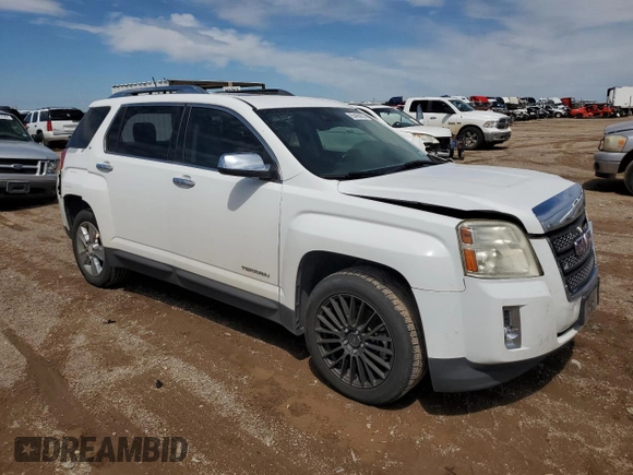 2015 GMC Terrain SLT with VIN 2GKFLTE34F6157072, listed as a Copart auction lot 55496455 with 134,278 mi miles and Salvage title. Bid and sale history available at DreamBid. Image 4.