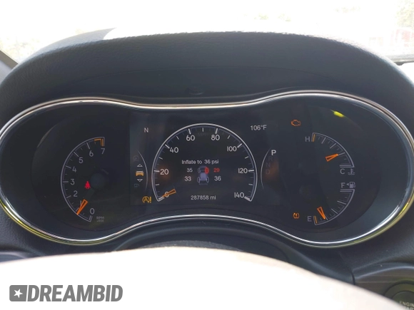 2019 Jeep Grand Cherokee Limited with VIN 1C4RJFBG8KC593755, listed as a IAAI auction lot 42500849 with 287,858 mi miles and . Bid and sale history available at DreamBid. Image 7.