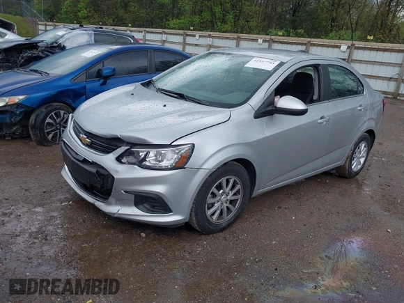 2018 Chevrolet Sonic LT with VIN 1G1JD5SH2J4103402, listed as a IAAI auction lot 41997793 with 125,347 mi miles and . Bid and sale history available at DreamBid. Image 2.