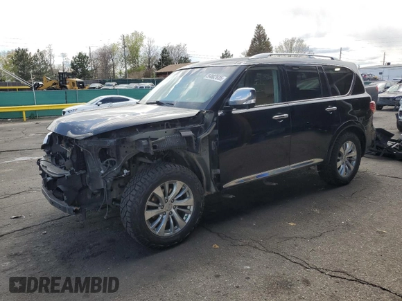 2016 Infiniti QX80 с VIN JN8AZ2NC4G9402316, выставлен на аукционе Copart как лот 54882935 с пробегом 111 091 миль миль и Списание • Salvage title. История ставок и продаж доступна на DreamBid. Изображение 1.