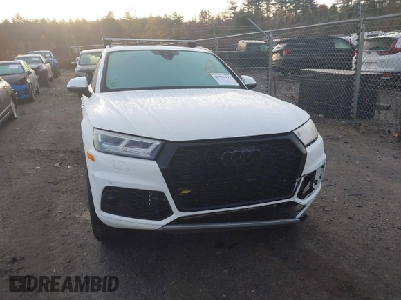 2020 Audi Q5 Premium Plus with VIN WA1BNAFY7L2012758, listed as a IAAI auction lot 40736399 with 1 mi miles. Bid and sale history available at carsss.com. Image 13.