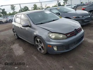 2011 Volkswagen Golf GTI with VIN WVWGV7AJ9BW049682, listed as a IAAI auction lot 42851691 with 220,668 mi miles and . Bid and sale history available at DreamBid. Image 1.