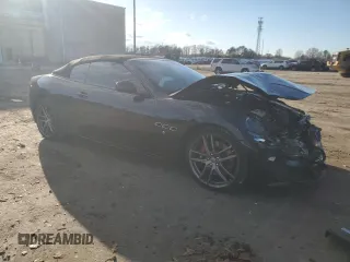 2015 Maserati GranTurismo Convertible Sport with VIN ZAM45VMA5F0129195, listed as a Copart auction lot 86961794 with 43,851 mi miles and Salvage Title. Bid and sale history available at carsss.com. Image 4.