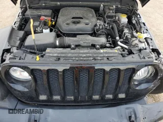 2021 Jeep Wrangler Unlimited Sport S with VIN 1C4HJXDN8MW523574, listed as a Copart auction lot 63010355 with 29,344 mi miles and Salvage title. Bid and sale history available at DreamBid. Image 11.