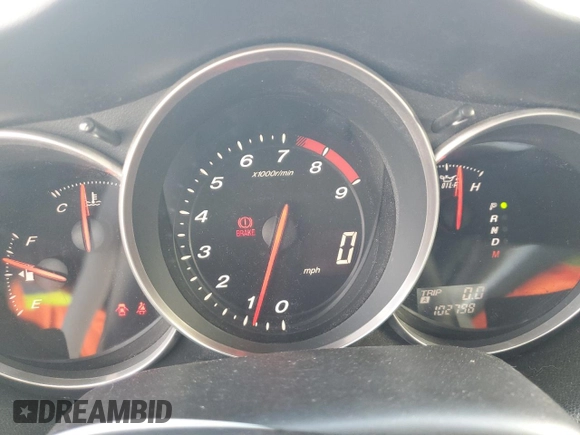 2004 Mazda RX-8 with VIN JM1FE17NX40122275, listed as a Copart auction lot 85448154 with 102,798 mi miles and Salvage Title. Bid and sale history available at DreamBid. Image 9.