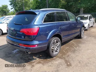 2015 Audi Q7 Premium Plus with VIN WA1LMAFE4FD019074, listed as a IAAI auction lot 42399852 with 164,010 mi miles and . Bid and sale history available at DreamBid. Image 4.