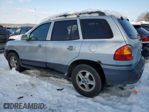 2003 Hyundai Santa Fe GLS with VIN KM8SC73D23U449633, listed as a Copart auction lot 88861775 with 181,299 mi miles and Salvage Title. Bid and sale history available at carsss.com. Image 2.