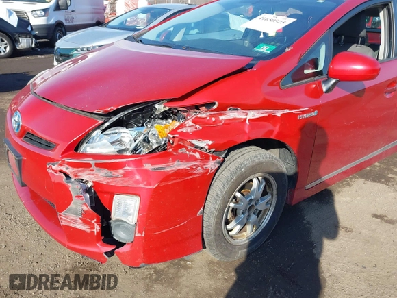 2010 Toyota Prius II with VIN JTDKN3DU2A1304483, listed as a IAAI auction lot 41650525 with 139,287 mi miles. Bid and sale history available at carsss.com. Image 6.