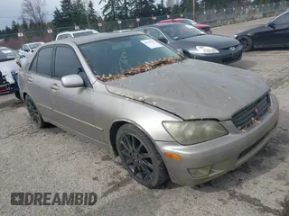 2003 Lexus IS 300 with VIN JTHBD192530075089, listed as a IAAI auction lot 41799795 with 307,495 mi miles. Bid and sale history available at carsss.com. Image 1.