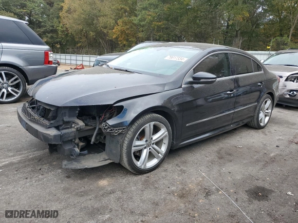 2014 Volkswagen CC R-Line with VIN WVWAN7AN0EE531184, listed as a Copart auction lot 78617334 with 116,809 mi miles and Salvage Title. Bid and sale history available at carsss.com. Image 1.