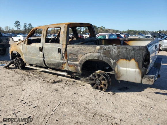 2016 Ford Super Duty F-250 SRW Lariat with VIN 1FT7W2BTXGEC71757, listed as a Copart auction lot 86982894 with 0 mi miles and Non Repairable. Bid and sale history available at carsss.com. Image 2.